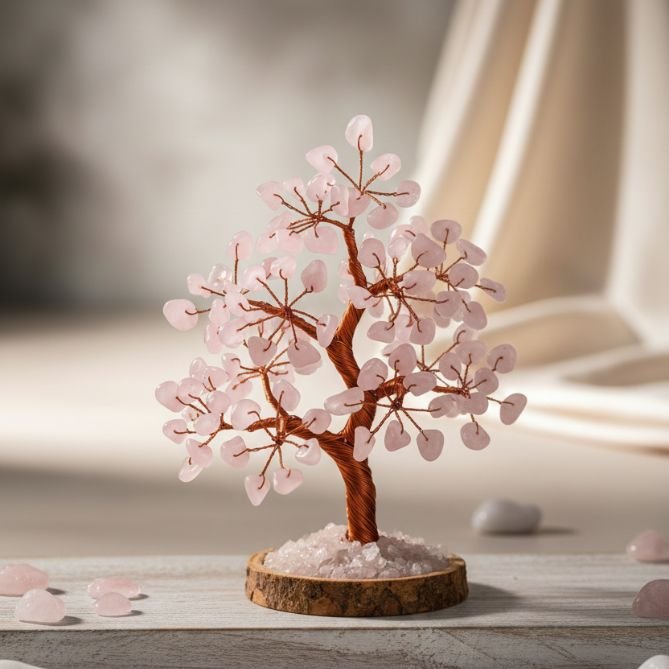 Rose Quartz Tree